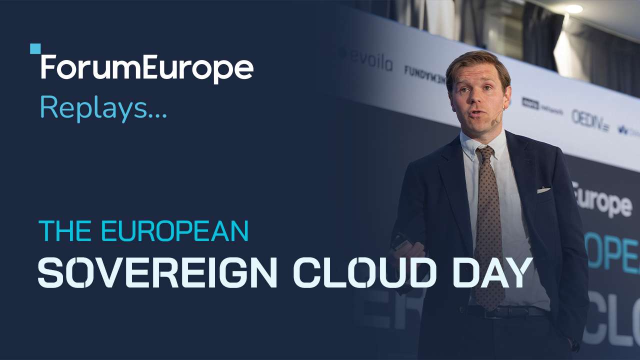 Dave Michels deivers the opening keynote address | The European Sovereign Cloud Day 2026